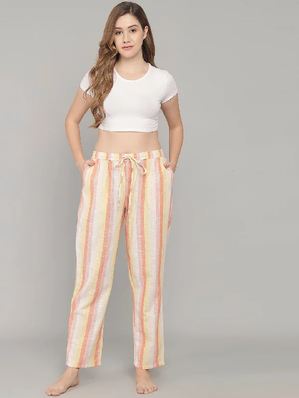 Mega Discount Trendy Stripe Pyjama - Multicolor