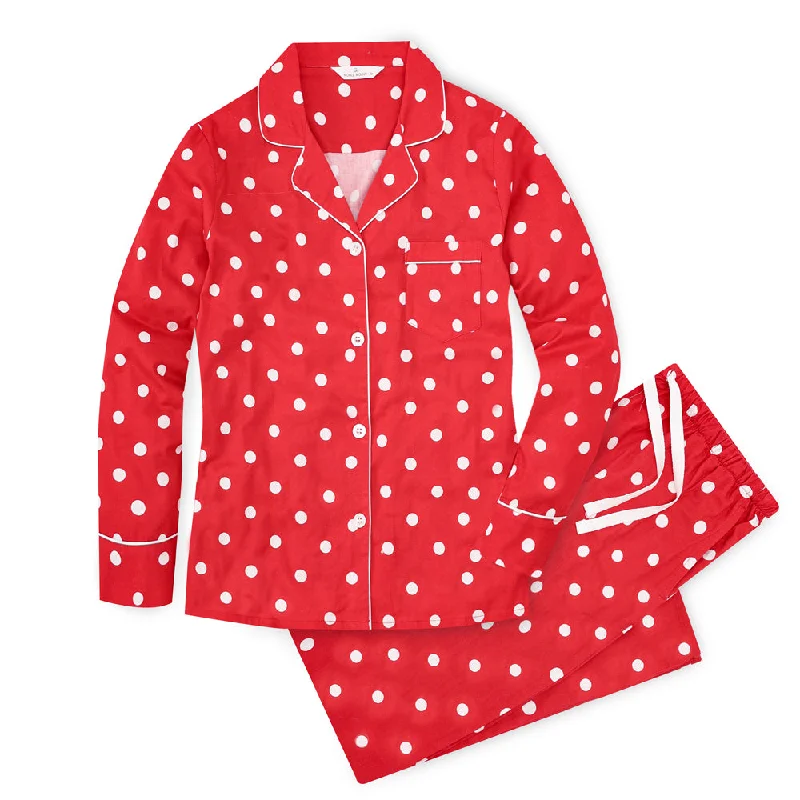 Polka Dots - Red White