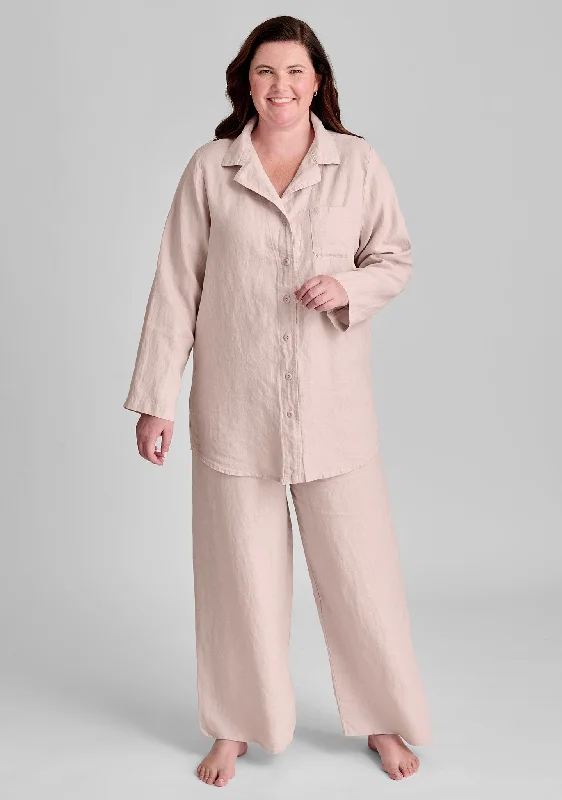 Weekend Offers You Can't Ignore Pajama Set - Linen Pajamas