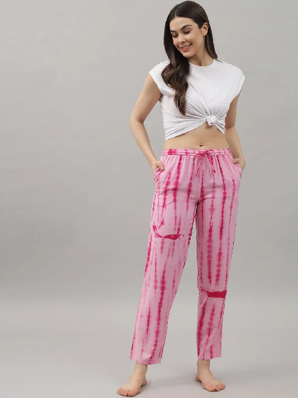 Flash Deal Tie and Dye Pyjama - Pink