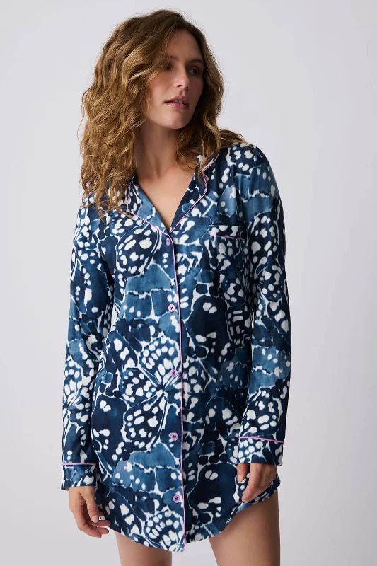 Weekend Shopping Made Better Spread Your Wings Night Shirt
