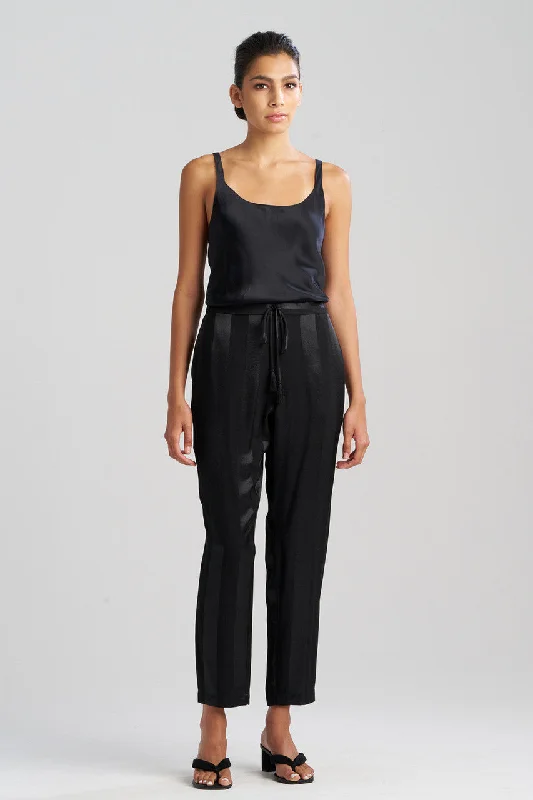 Sale Alert Satin Jacquard Stripe Pants