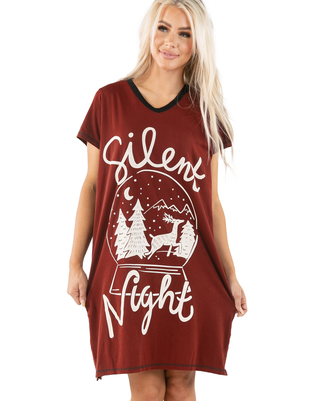 Cash Savings Silent Night Nightshirt