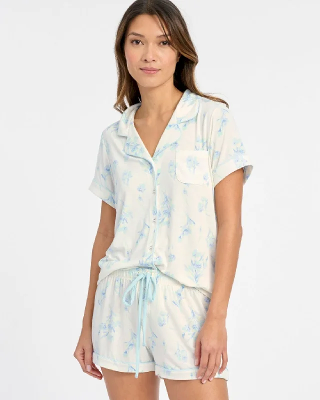 Weekend Deal Soft Floral Shortie Sleep Set