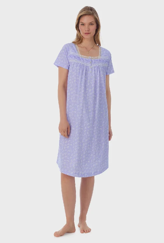 Weekend Discounts to Enjoy Sweet Ditsy Cotton Waltz Nightgown