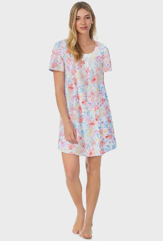 Fantastic Savings Tropical Blooms Short Nightgown