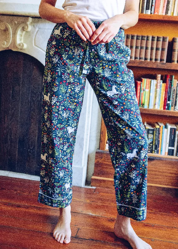 Weekend Price Cuts Galore Unicorn's Garden - PJ Pants - Indigo