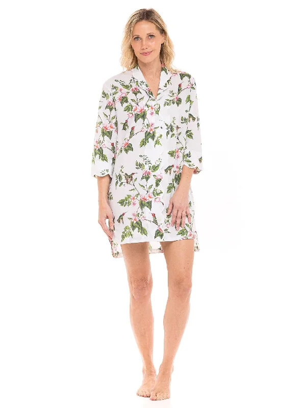 While Supplies Last White Hummingbird Nightshirt