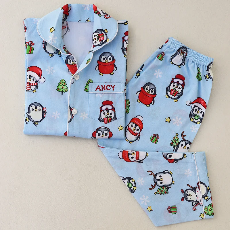 Weekend Offers That Sizzle Women Penguins Pajama Set
