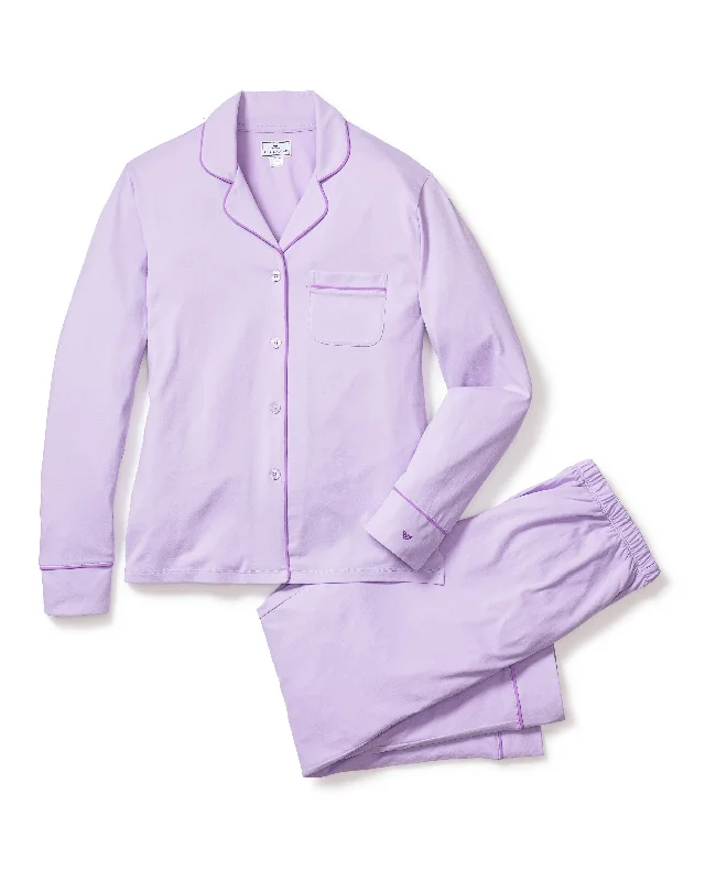 Your Weekend, Your Savings Women's Pima Pajama Set in Lavender