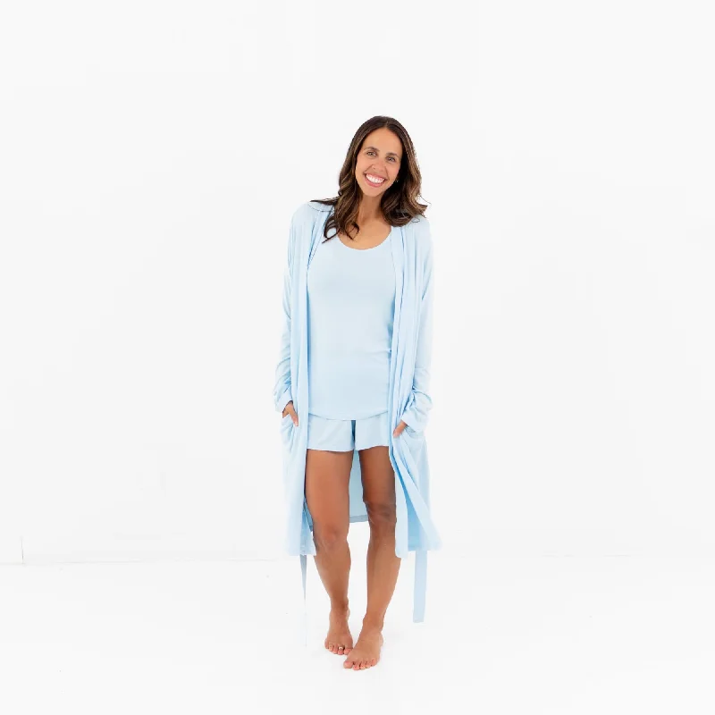 Weekend Discounts You Deserve Women’s Lounge Robe in Powder