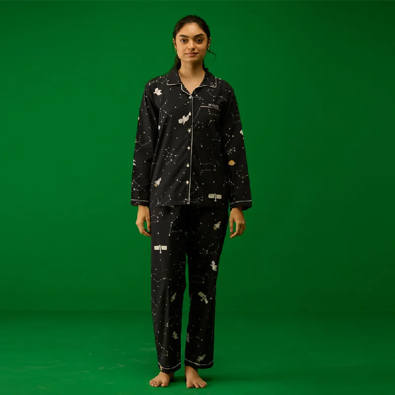 Weekend Shopping Extravaganza Women Universe Pajama Set