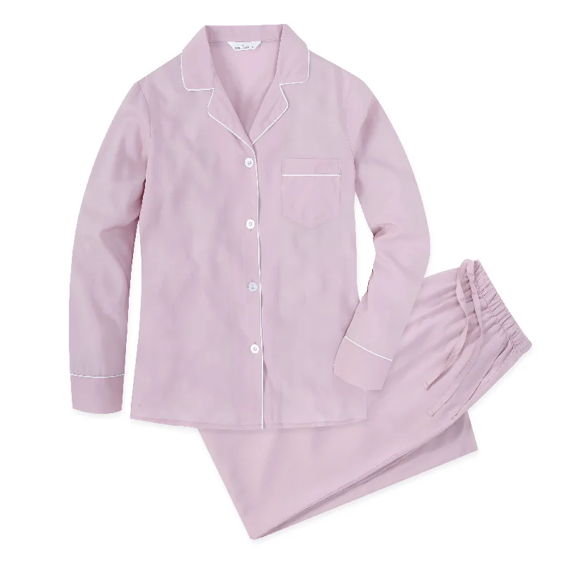 Steals and Deals Womens 2-Piece Cooling Pajama Set made from Eucalyptus Tencel - Hypoallergenic and Eco-Friendly Fabric