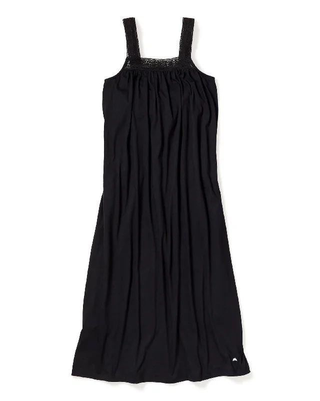 Daily Special Women's Pima Camille Nightgown in Black