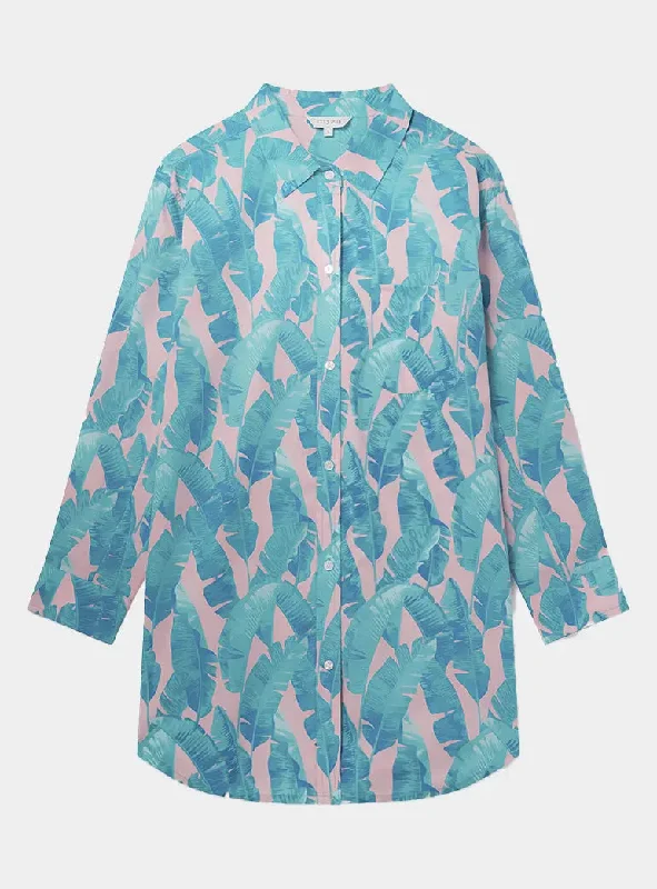 Lowest Price Banana Leaves Women's Organic Cotton Nightshirt