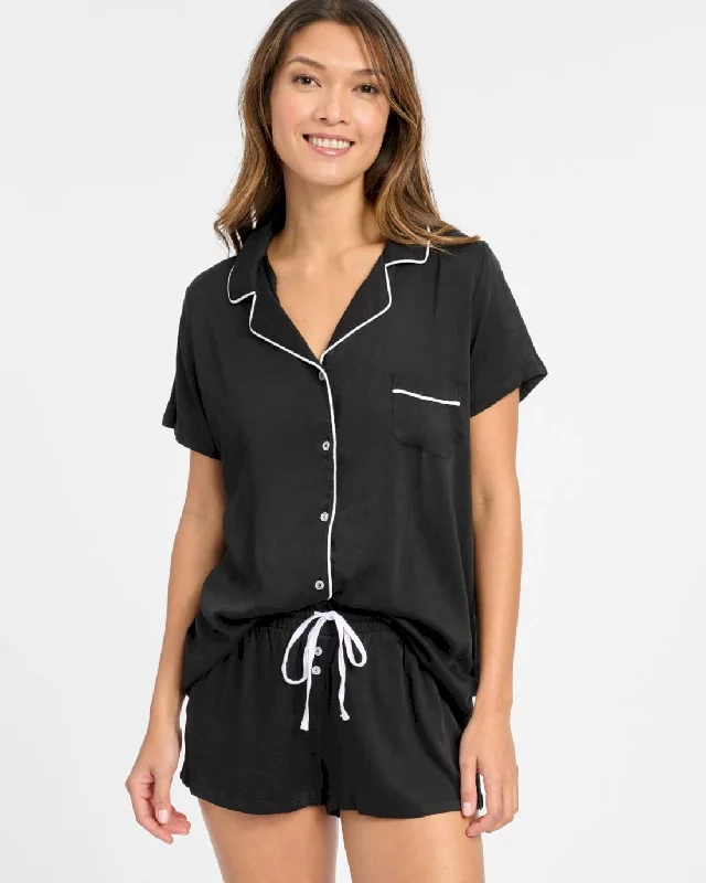 Weekend Offers That Thrill Woven PJ Short Set