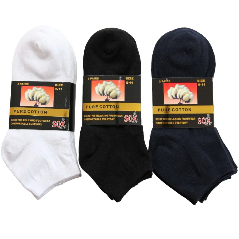 Weekend Savings Fiesta 尺寸 2-8 3 双装及踝袜