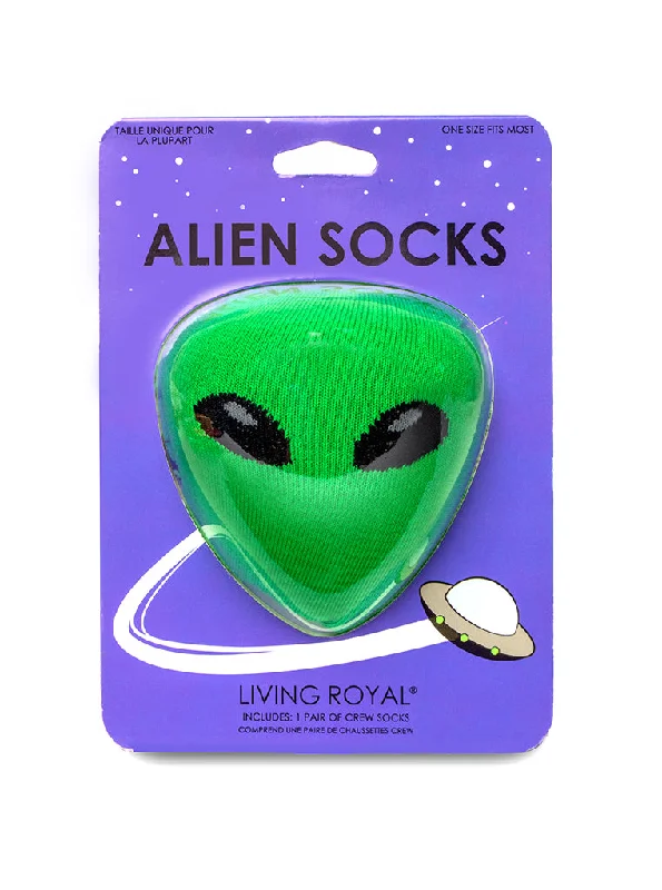 New Arrival Alien 3D Crew Sock