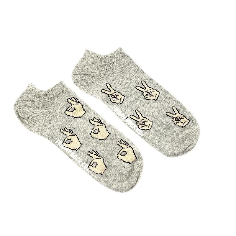 Weekend Deals That Amaze Men's AOK & Peace Ankle Socks