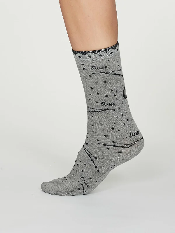 Shop Now Aries Zodiac Bamboo Organic Cotton Horoscope Star Sign Socks
