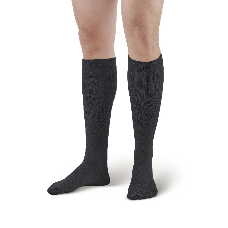 Weekend Deals You Can't Resist AW Style 624 Men's Premium Rayon Knee High Socks - 8-15 mmHg