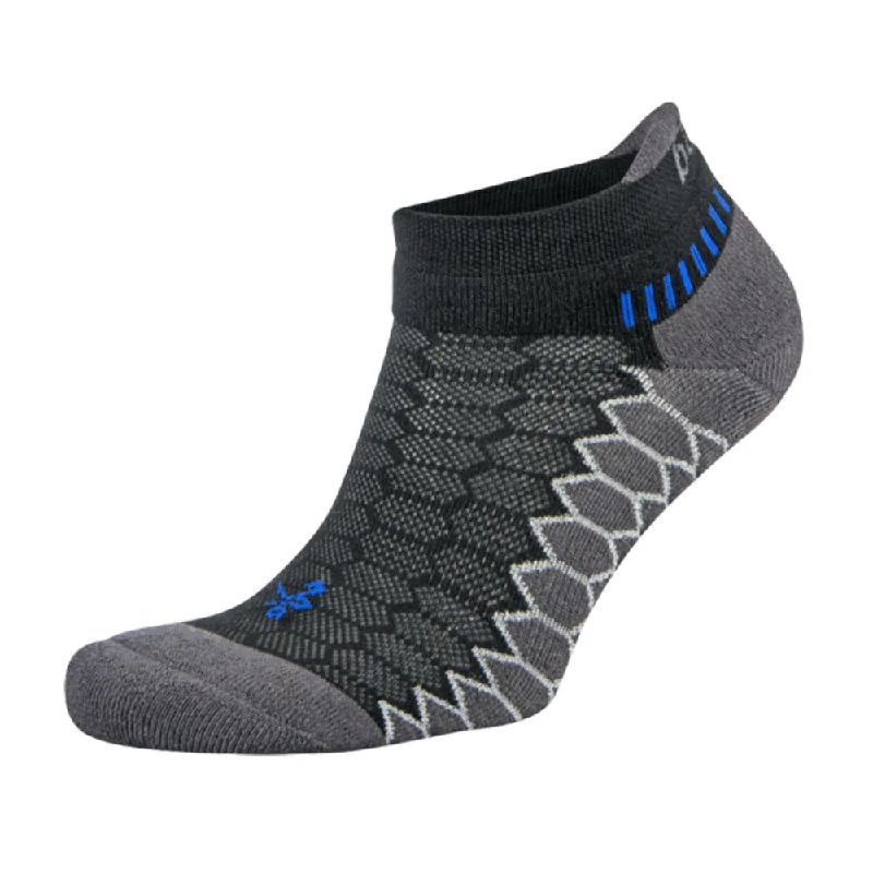 Best Choice Balega Silver No Show Running Socks - Black/Carbon