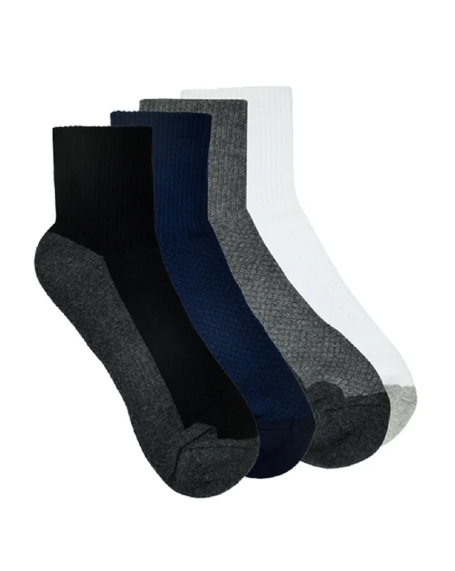 Weekend Savings Delight Balenzia Men’s Cushioned High Ankle Sports Socks (Free Size) Pack of 4 Pairs/1U (Multi Colour) Terry/Towel Ankle Socks for Men Weekend Savings Delight Balenzia Men’s Cushioned High Ankle Sports Socks (Free Size) Pack of 4 Pairs/1U (Multi Colour) Terry/Towel Ankle Socks for Men