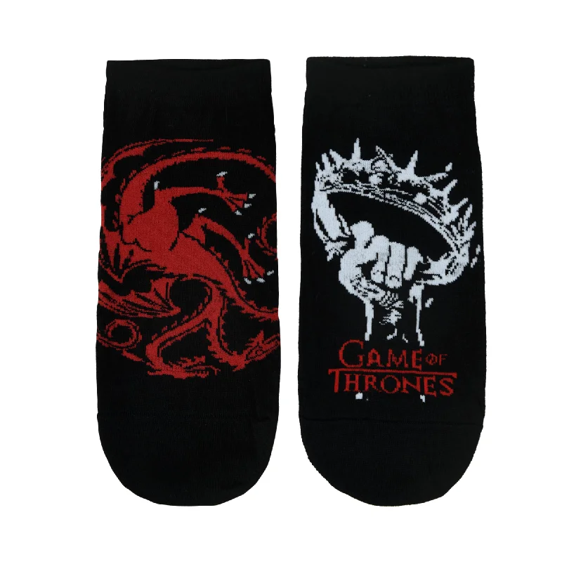 Weekend Offers That Delight BALENZIA X GAME OF THRONES HOUSE TARGARYEN Ankle Length/Lowcut Socks for Men (Free Size) (Pack of 2 Pairs/1U)Black Weekend Offers That Delight BALENZIA X GAME OF THRONES HOUSE TARGARYEN Ankle Length/Lowcut Socks for Men (Free Size) (Pack of 2 Pairs/1U)Black