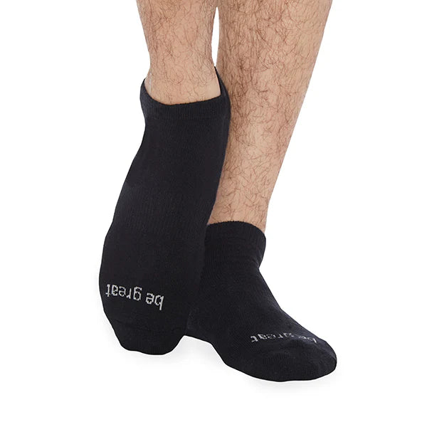Today's Deal Be Great | Ankle Socks - No Grip | Large