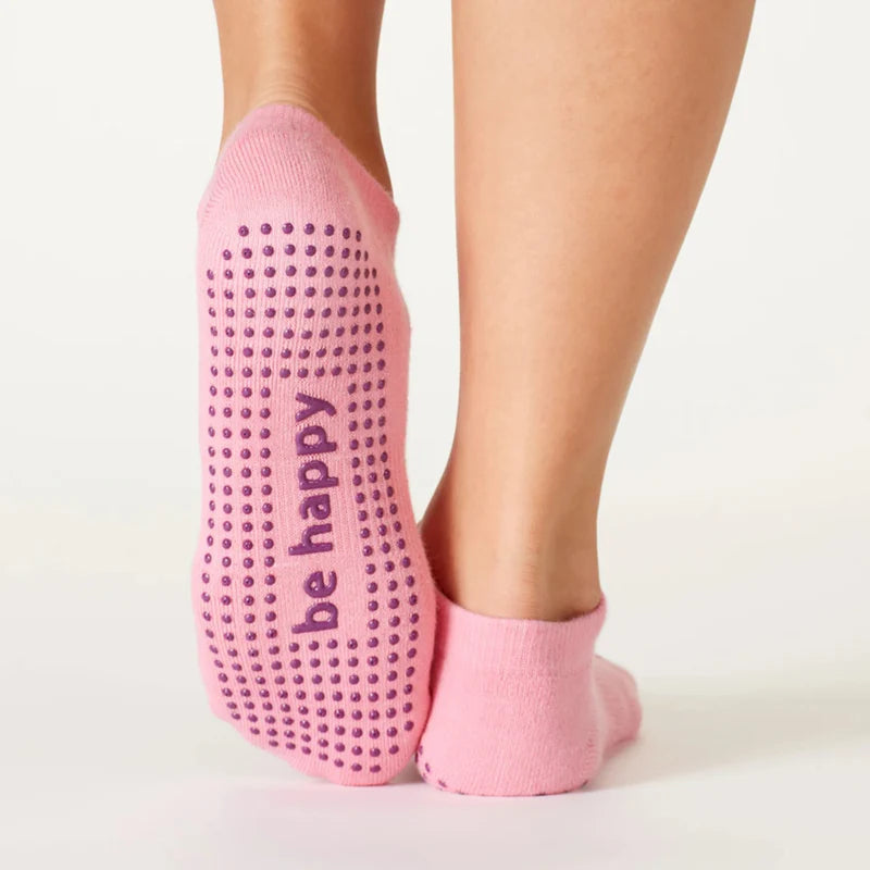 Value Deals Be Happy | Grip Socks | Small/Medium