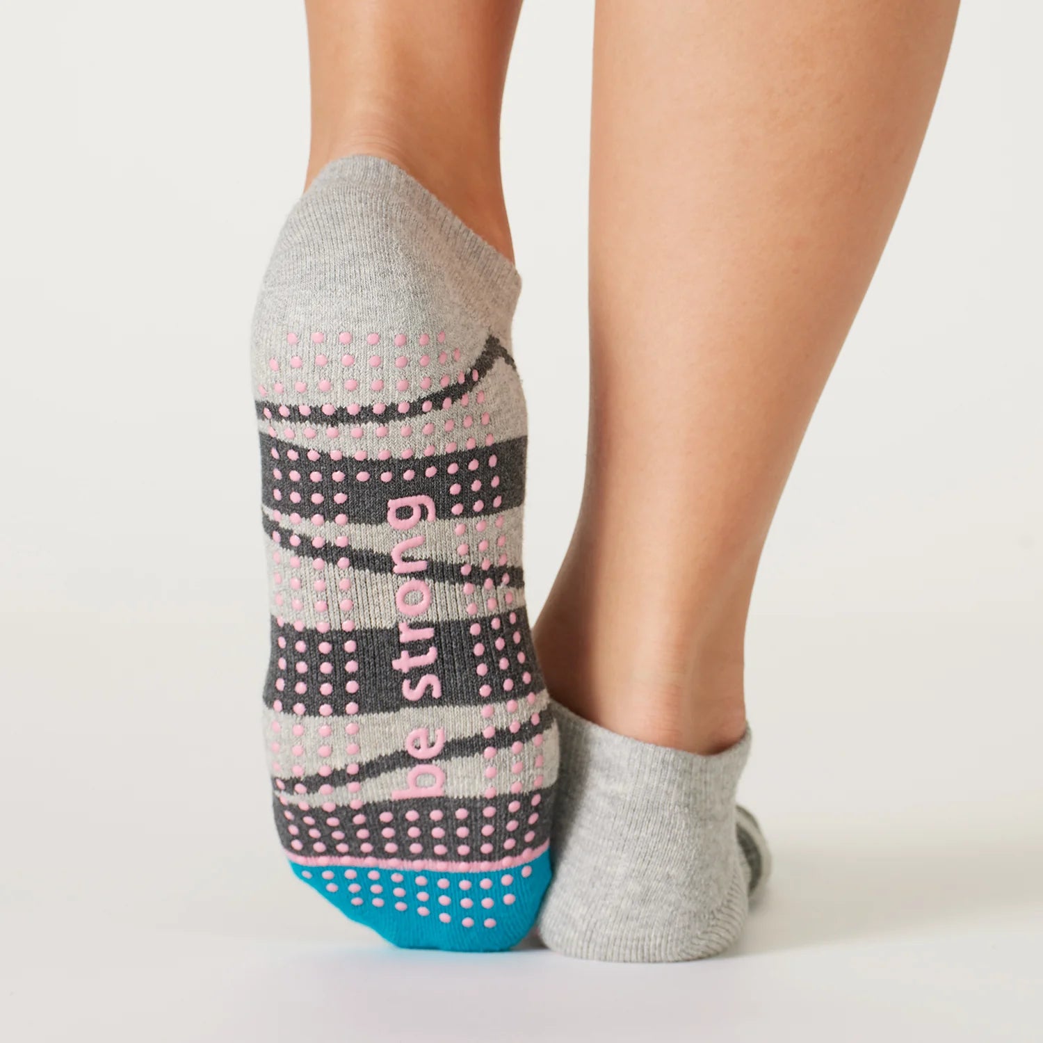 Half Price Be Strong | Grip Socks | Small/Medium