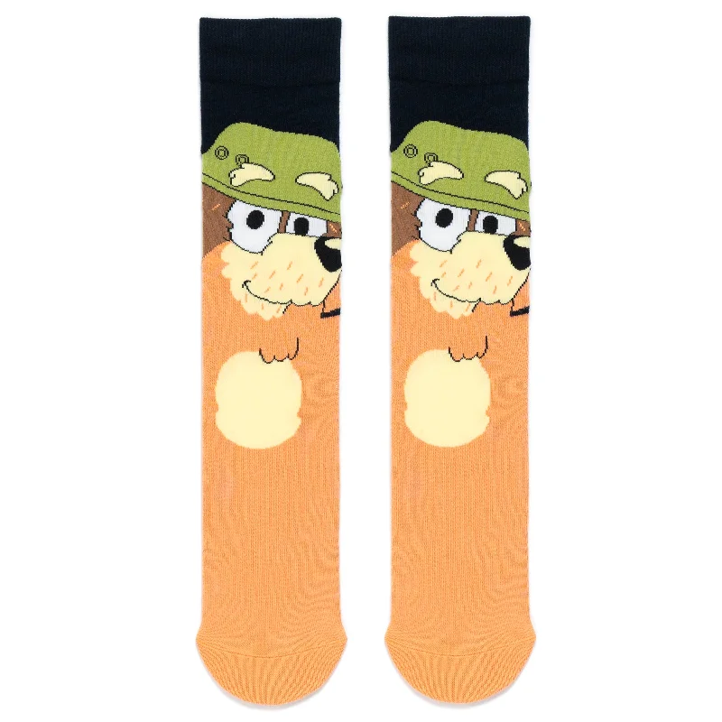 Weekend Offers That Impress Bluey 'Grandad' Navy Adult Sock