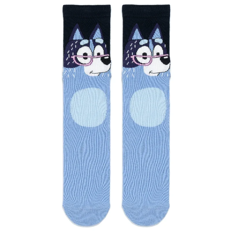 Weekend Savings Fiesta Bluey 'Nana' Navy Adult Socks
