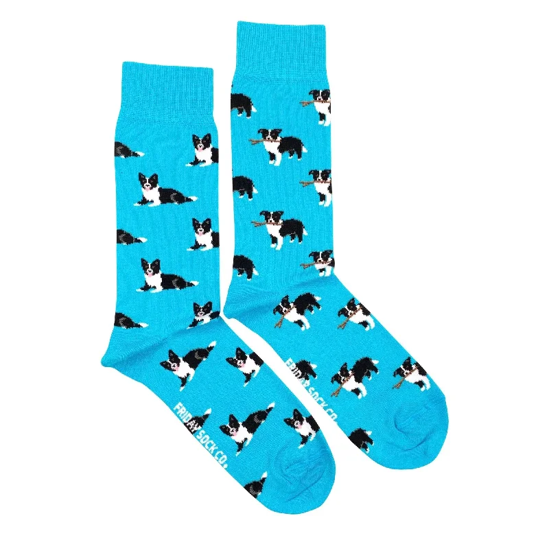 Lowest Rates Border Collie Mismatched Socks M