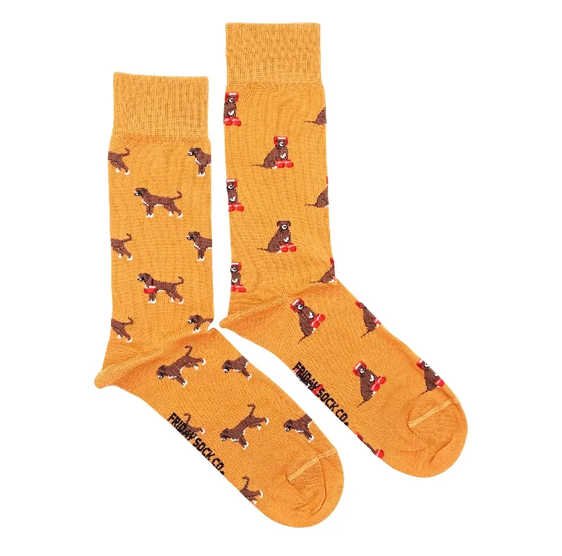 Pay Less Boxer Mismatched Socks M