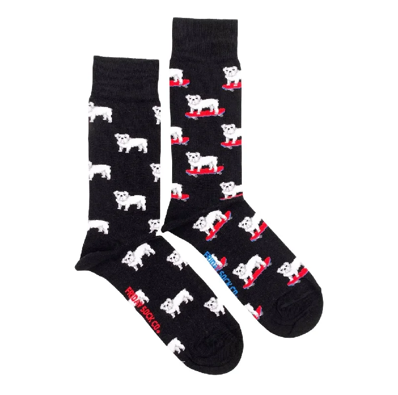 Reduced Rates Bulldog Mismatched Socks M