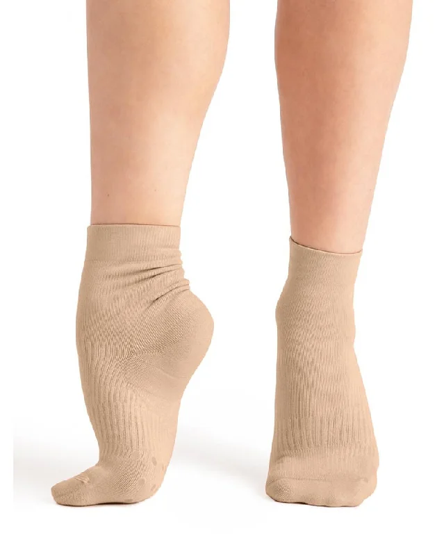 Buy Today Capezio Lifeknit Sox Movement Dance Socks - H066 Womens/Mens