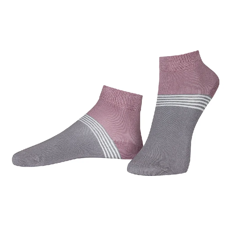 Crazy Savings Chalky Plum Bamboo Socks