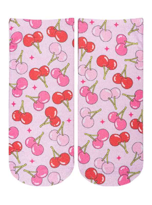 Weekend Specials to Delight Cherry Print Ankle