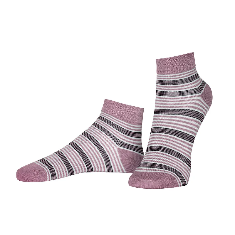 Act Now Cloudy Lilac Bamboo Socks