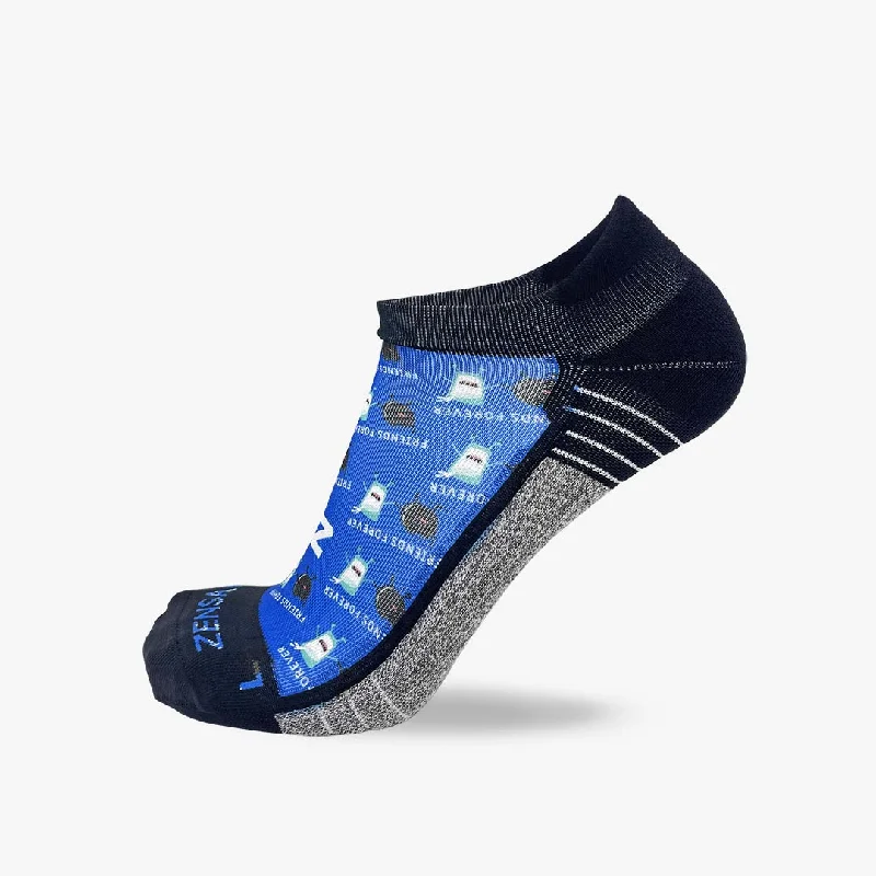 Unmissable Offer Cookie Sandwiches & Milk Running Socks (No Show)