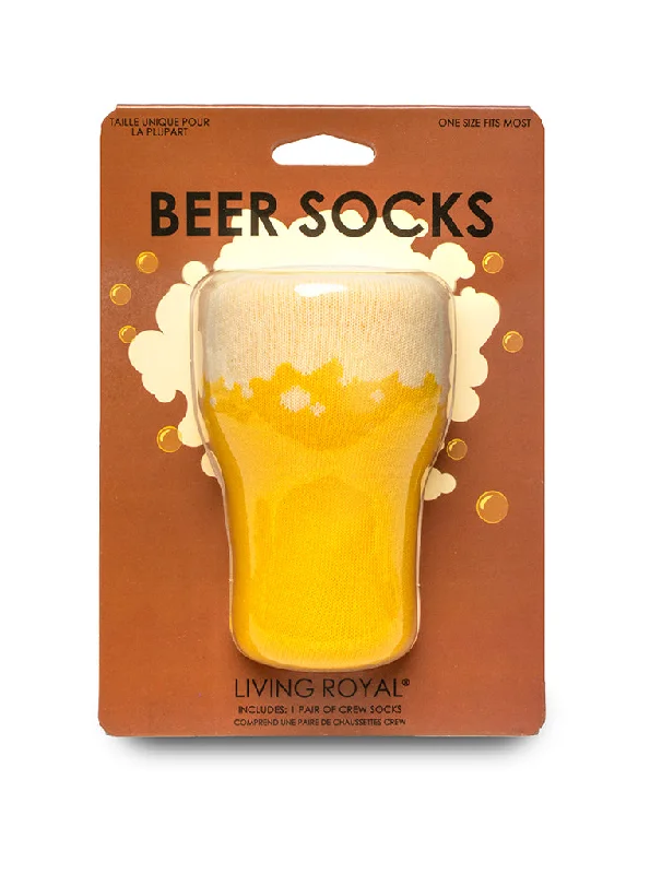 Bargain Alert Beer 3D Crew Sock