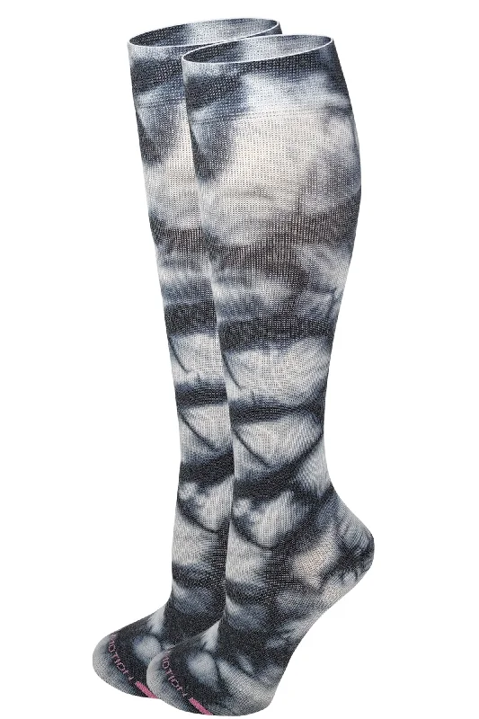 Today's Deal Knee High Compression Socks | Tie Dye Design | Women's (1 Pair)