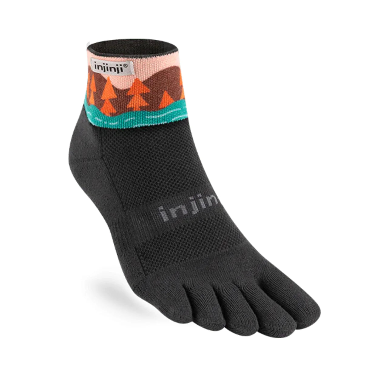 Weekend Price Cuts Galore Men's Spectrum Trail Midweight Mini-Crew Ankle Socks by Injinji (artist designed) Weekend Price Cuts Galore Men's Spectrum Trail Midweight Mini-Crew Ankle Socks by Injinji (artist designed)