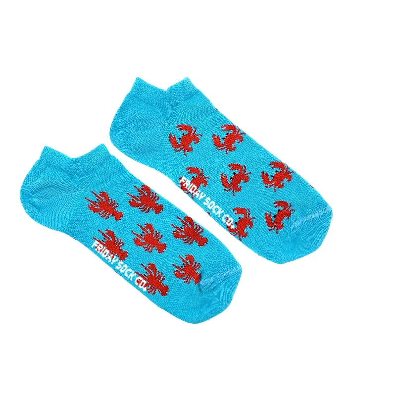 Weekend Savings Fiesta Men's Crab & Lobster Ankle Socks