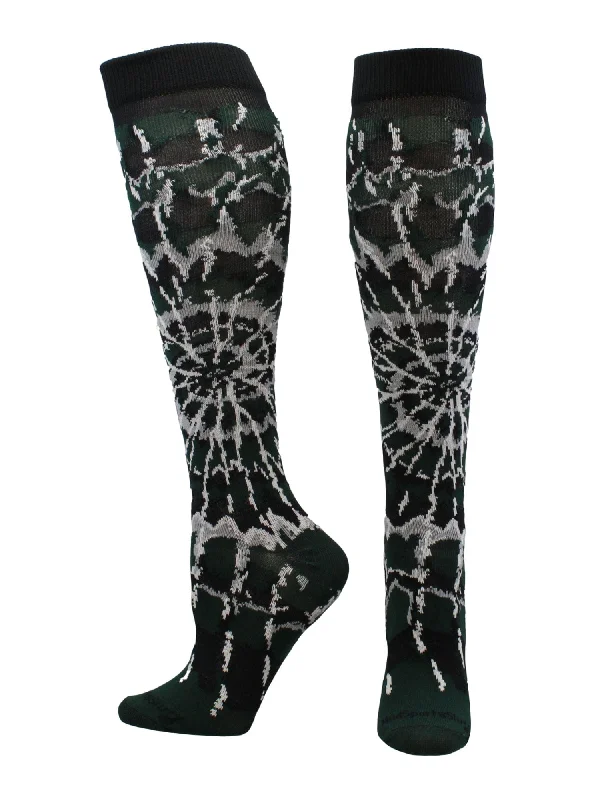 Dark Green/Black/White