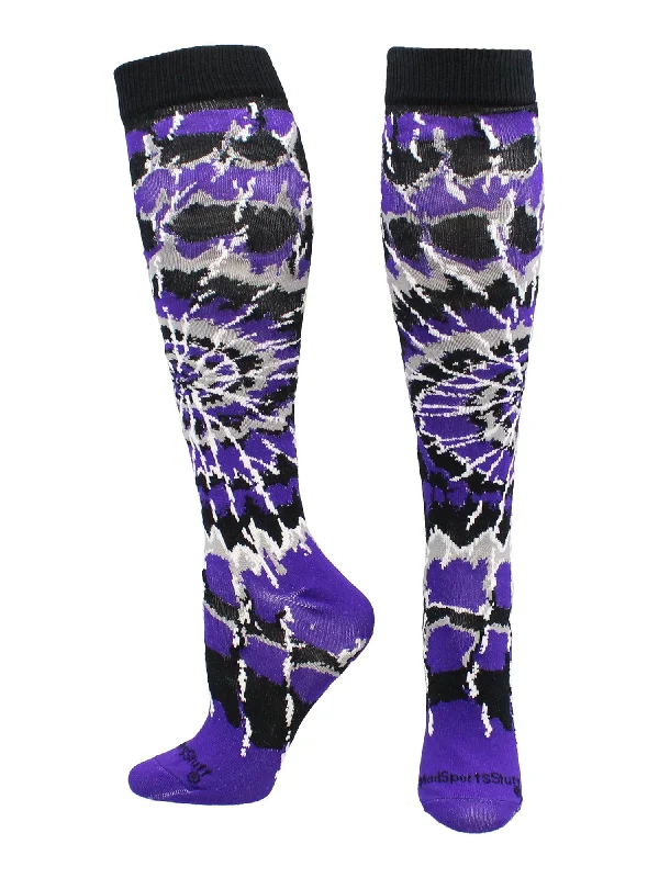Purple/Black/White