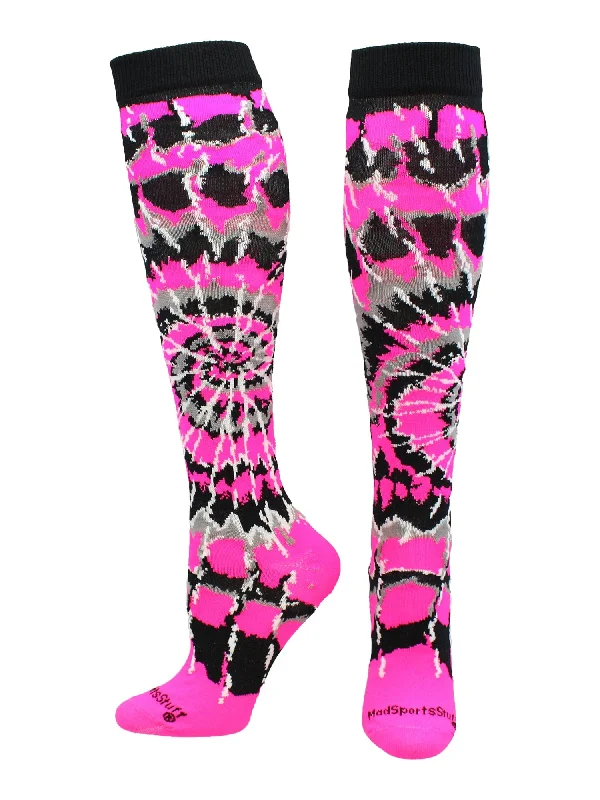 Neon Pink/Black/White