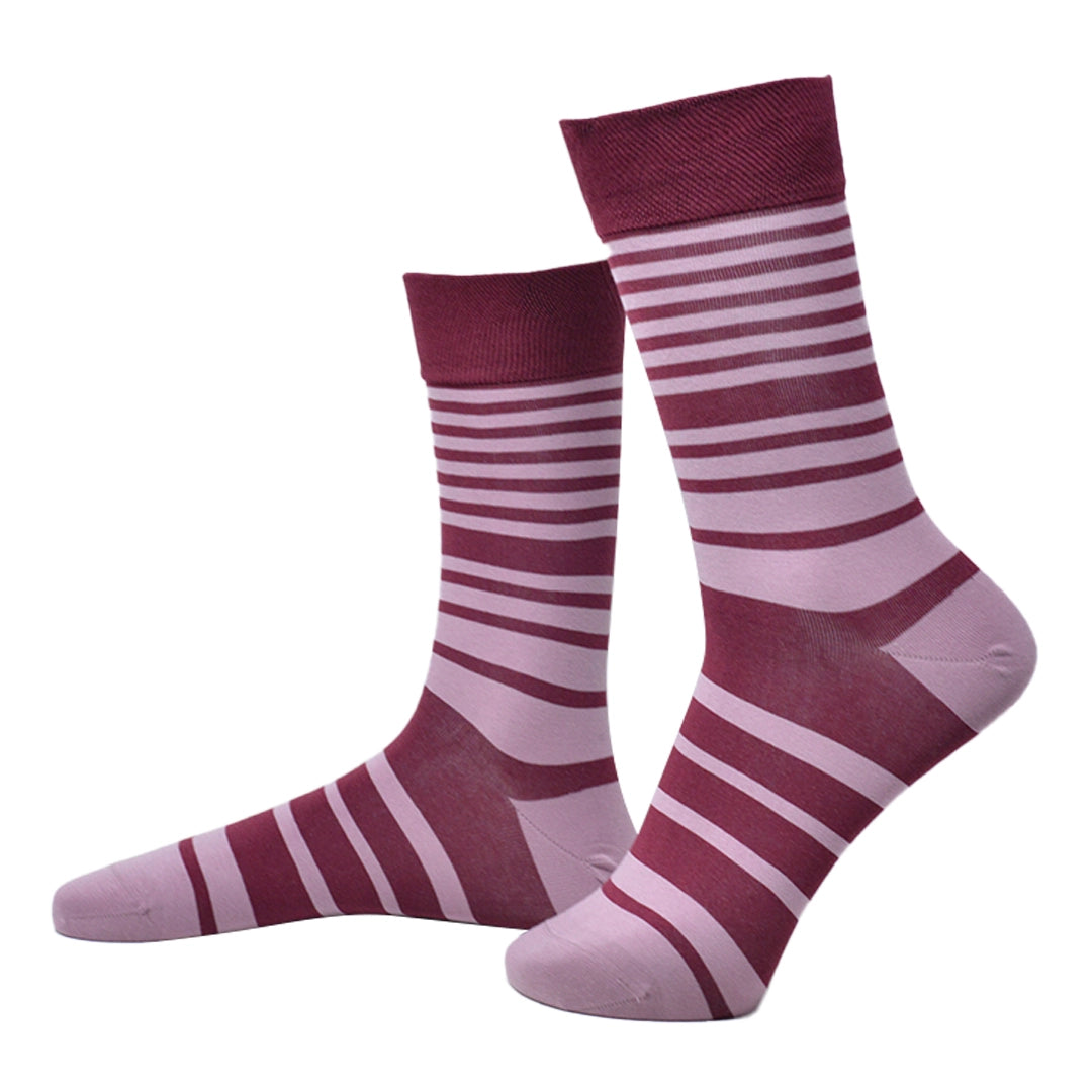 Limited Supply Crimson Weave-Crew Socks Bamboo Socks