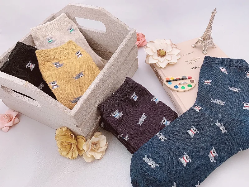 Weekend Savings Spectacle Cute Dog Puppy Print | Womens Teen Girls | Crew Socks | 5 Pairs | (Sweet Pups) Weekend Savings Spectacle Cute Dog Puppy Print | Womens Teen Girls | Crew Socks | 5 Pairs | (Sweet Pups)